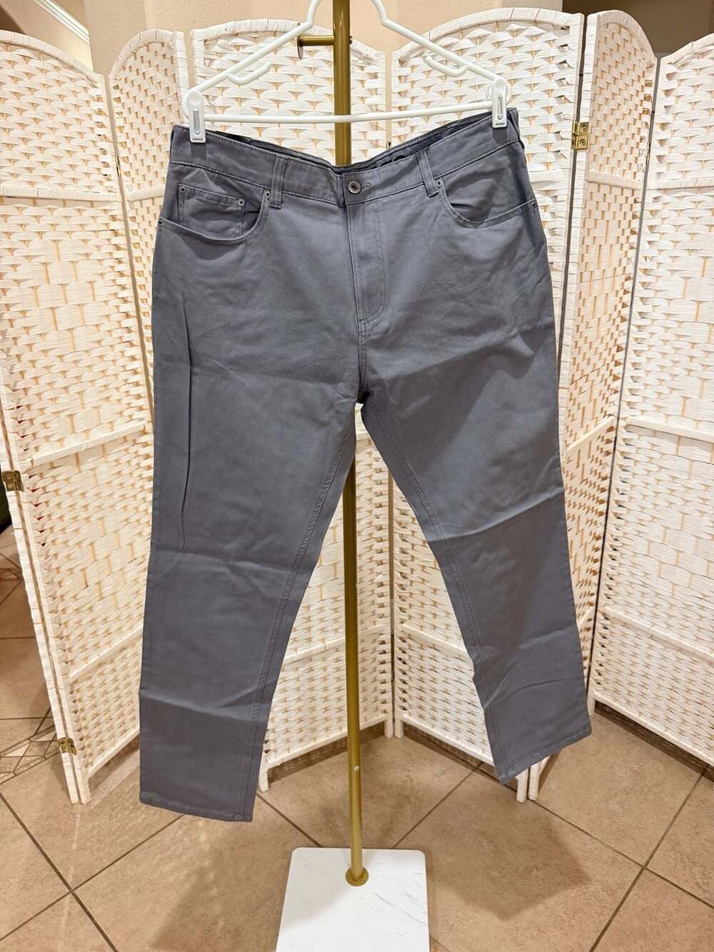 Iron Co. Patriot Pant 5-Pocket Gray Casual Pants